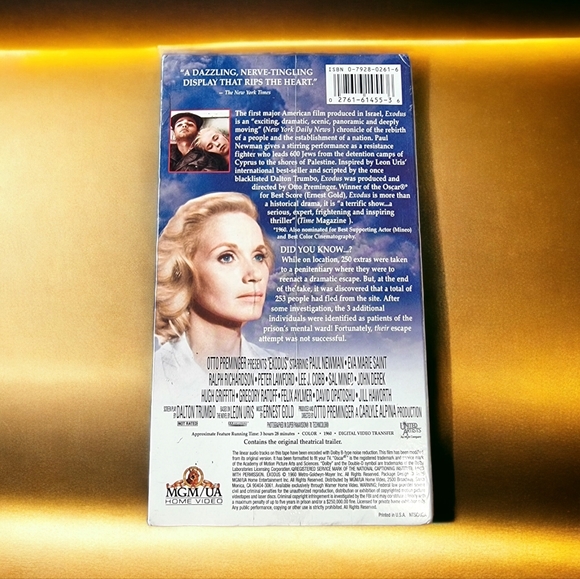 Exodus 2 VHS Tape Set - New! - Picture 3 of 4